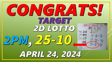 HEARING GUIDE TODAY, 4D LOTTO, 3D LOTTO, EZ2 LOTTO, .